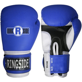 Боксерские перчатки Ringside Pro Style Training Gloves Black Blue