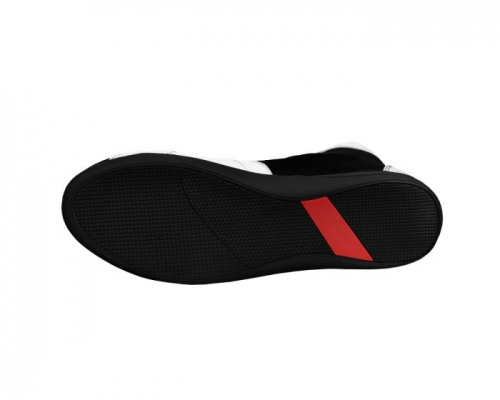 Title Ring Freak Boxing Shoes Black White photo