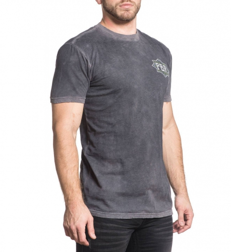 Affliction PBR Mauney Black T-shirt photo
