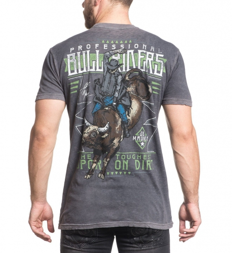 Affliction PBR Mauney Black T-shirt buy