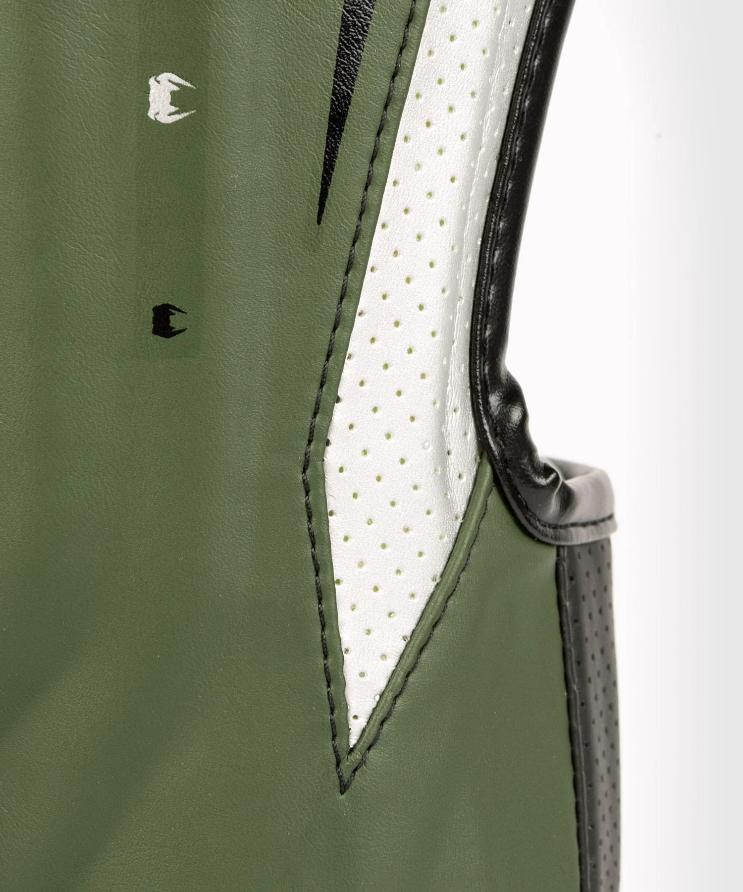 Venum Elite Evo Shinguards Khaki Silver shin guard photo