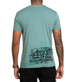 Футболка Affliction Eastvale Mob T-shirt Trellis Pigment Dye, Фото № 2