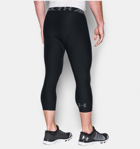 Компрессионные штаны Under Armour Mens HeatGear Armour Compression Leggings Black купить