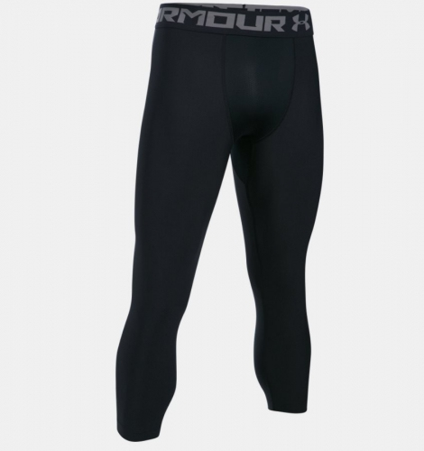 Компрессионные штаны Under Armour Mens HeatGear Armour Compression Leggings Black оригинал