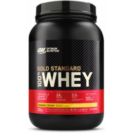 Сироватковий протеїн Optimum Nutrition Whey Gold Standart 907g Banana