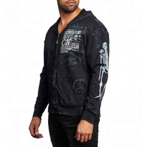 Affliction Rumblers Zip Hoodie buy