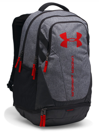 Спортивный рюкзак Under Armour Hustle 3.0 Backpack Grey Red