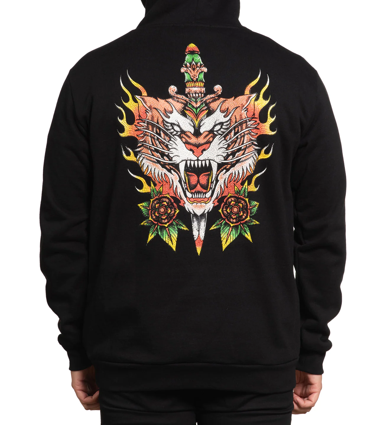 Affliction Fire Guide Po Hoodie Black buy
