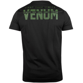 Футболка Venum Signature T-shirt Short Sleeves Black Khaki Exclusive, Фото № 4