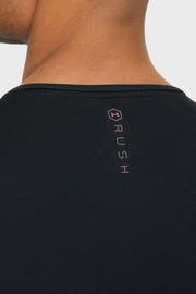 Компрессионная футболка Under Armour HeatGear Rush Compression Short Sleeve Black, Фото № 3