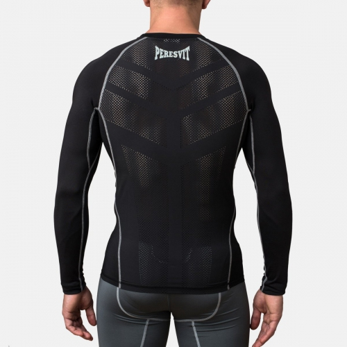 Компрессионная футболка Peresvit Air Motion Black Long Sleeve купить