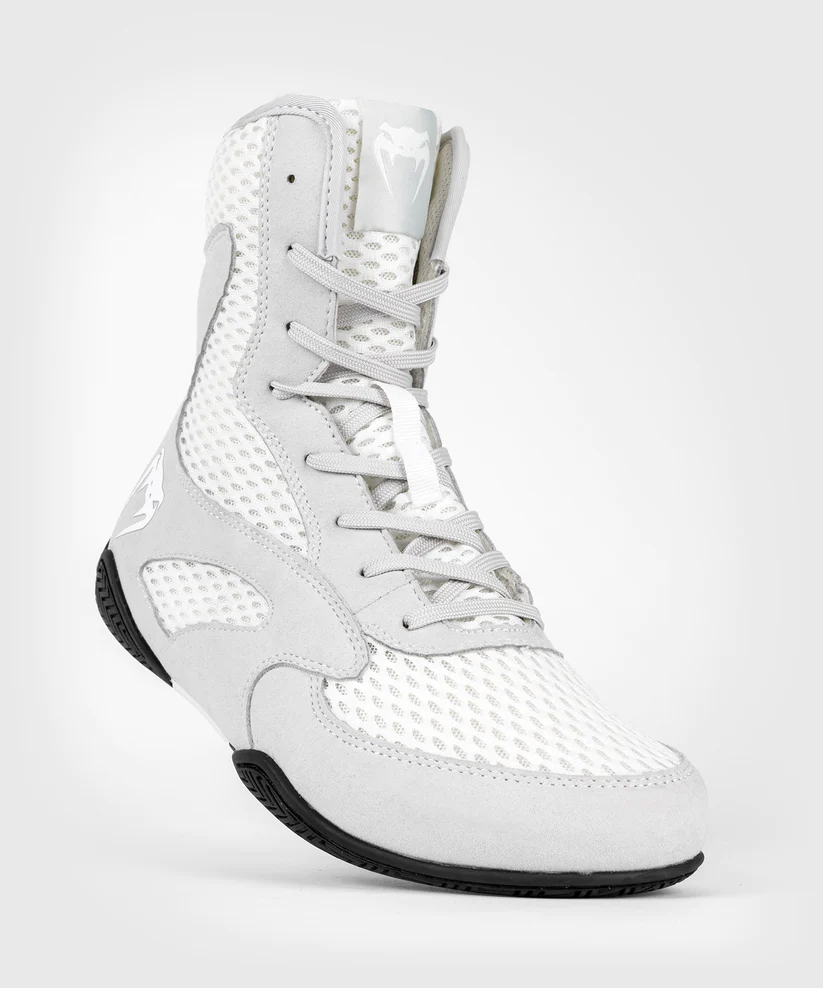 Боксерки Venum Contender Boxing Shoes White Grey купити