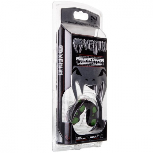 Venum Predator Mouthguard Black Green photo