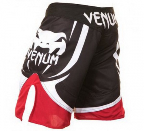 Шорты Venum Electron 2.0 Fightshorts Black - Red купити