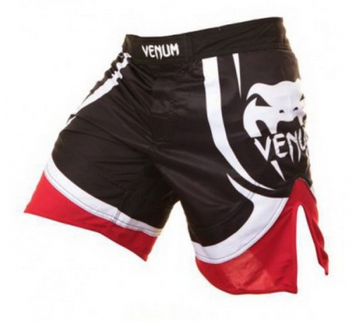 Шорты Venum Electron 2.0 Fightshorts Black - Red ціна