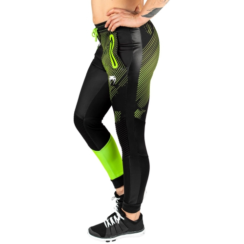 Womens sports pants Venum Training Camp 2.0 Pants Black Neo Yellow original