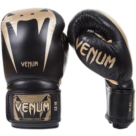 Боксерские перчатки Venum Giant 3.0 Boxing Gloves  Black Gold, Фото № 2