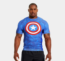 Компрессионная футболка Under Armour Alter Ego Captain America Compression Shirt