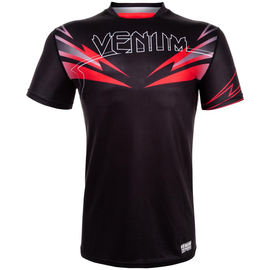 Футболка Venum Sharp 3.0 Dry Tech T-shirt Black Red
