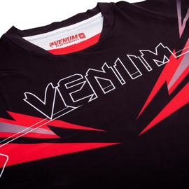 Футболка Venum Sharp 3.0 Dry Tech T-shirt Black Red, Фото № 5