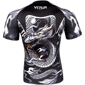 Рашгард Venum Dragons Flight Rashguard Short Sleeves Black, Фото № 2