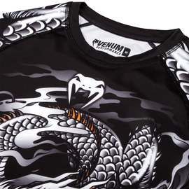 Рашгард Venum Dragons Flight Rashguard Short Sleeves Black, Фото № 5