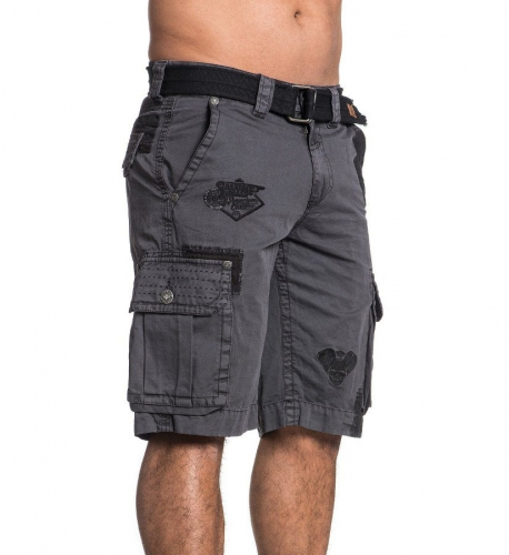 Шорты Affliction Cross Of Iron Black фото