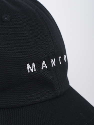 MANTO Low Profile Cap Logo Black baseball cap price
