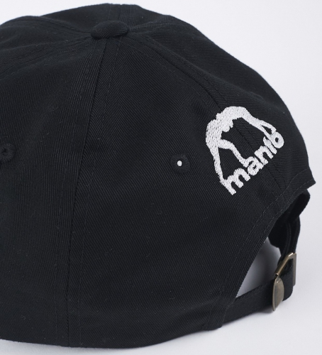 MANTO Low Profile Cap Logo Black baseball cap photo
