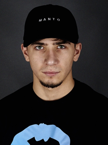 MANTO Low Profile Cap Logo Black baseball cap original