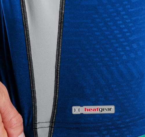 Футболка Under Armour HeatGear Sonic Printed Fitted Short Sleeve размер