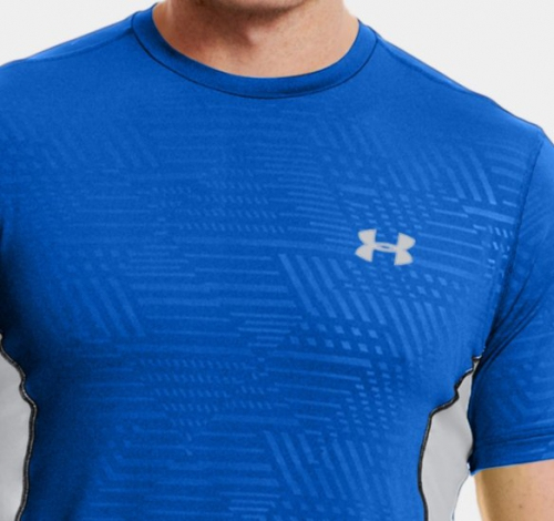 Футболка Under Armour HeatGear Sonic Printed Fitted Short Sleeve цена