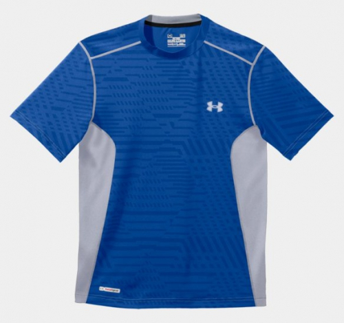 Футболка Under Armour HeatGear Sonic Printed Fitted Short Sleeve оригинал