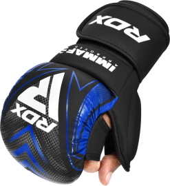 Перчатки для MMA RDX Shooter Grappling Gloves IMMAF-1 Blue