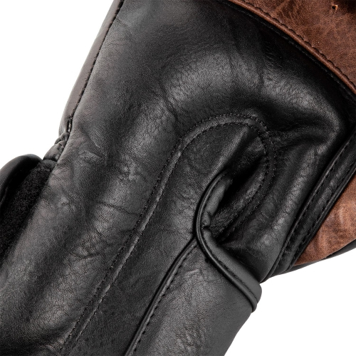 Боксерские перчатки Venum Impact Classic Boxing Gloves Black Brown размер