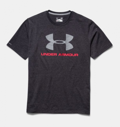 Футболка Under Armour Sportstyle Logo T-Shirt Black фото