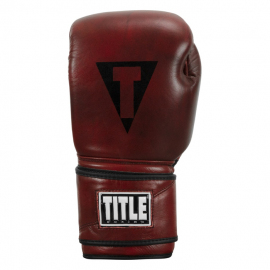 Снарядные перчатки TIitle Boxing Blood Red Leather Bag Gloves, Фото № 3