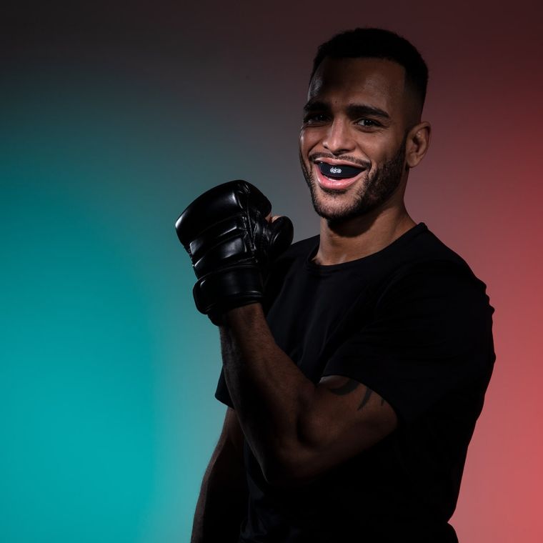 OPRO Instant Custom Fit Mouthguard Single Color Black White buy