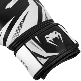 Боксерские перчатки Venum Challenger 3.0 Boxing Gloves Black White, Фото № 3