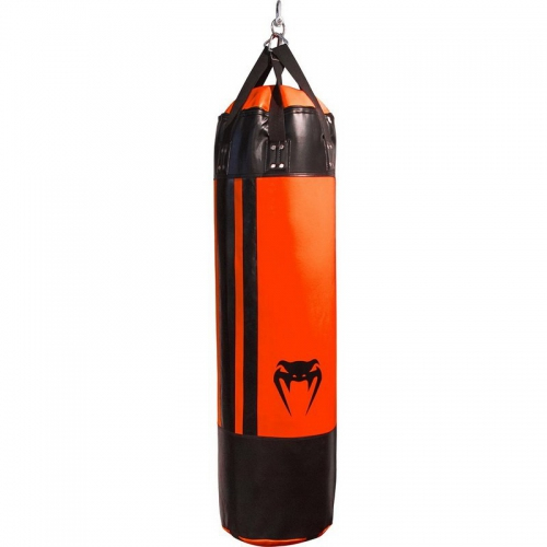 Боксерский мешок Venum Hurricane Punching Bag Black Orange купити