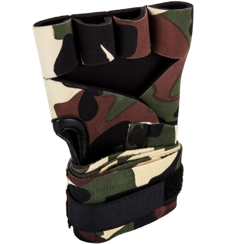 Накладки гелеві бинти Venum Gel Kontact Glove Wraps Forest Camo фото