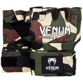 Накладки гелеві бинти Venum Gel Kontact Glove Wraps Forest Camo
