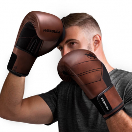 Боксерские перчатки Hayabusa S4 Leather Boxing Gloves Brown, Фото № 2