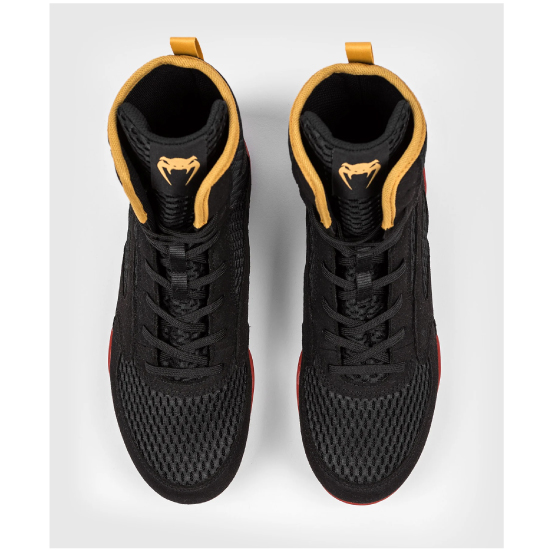 Боксерки Venum Contender Boxing Black Gold Red оригінал