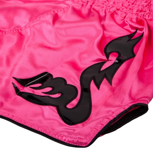 Shorts for Thai boxing Venum Bangkok Interno Muay Thai Shorts Pink Black photo