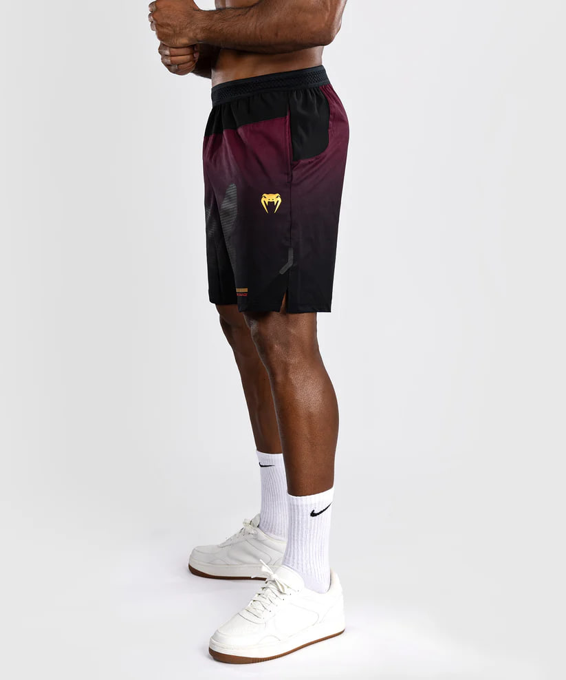 Шорти Venum Tactical XT Training Shorts - Black/Burgundy/Gold оригінал