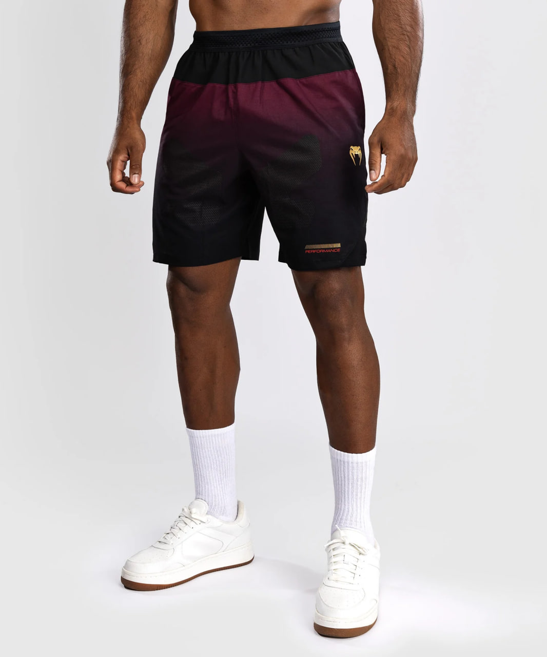Venum Tactical XT Training Shorts - Black/Burgundy/Gold