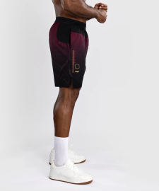 Venum Tactical XT Training Shorts - Black/Burgundy/Gold photo