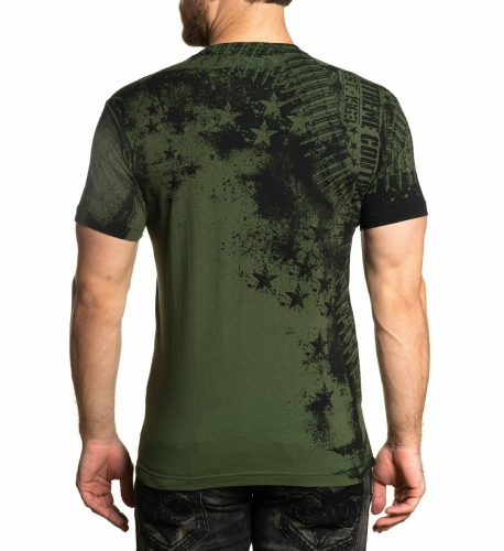 Футболка Xtreme Couture Mortar Blast Military Green ціна