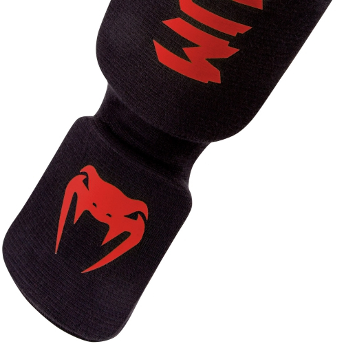 Защита голени и голеностопа Venum Kontact Shinguards Black Red розмір